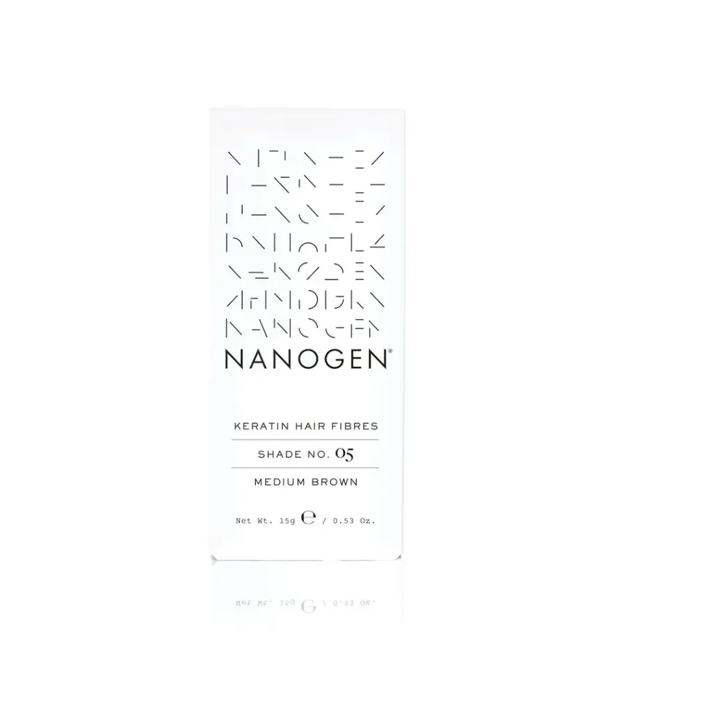 [I69442] NANOGEN KERATIN HAIR FIBRES SHADE NO.05 MEDIUM BROWN