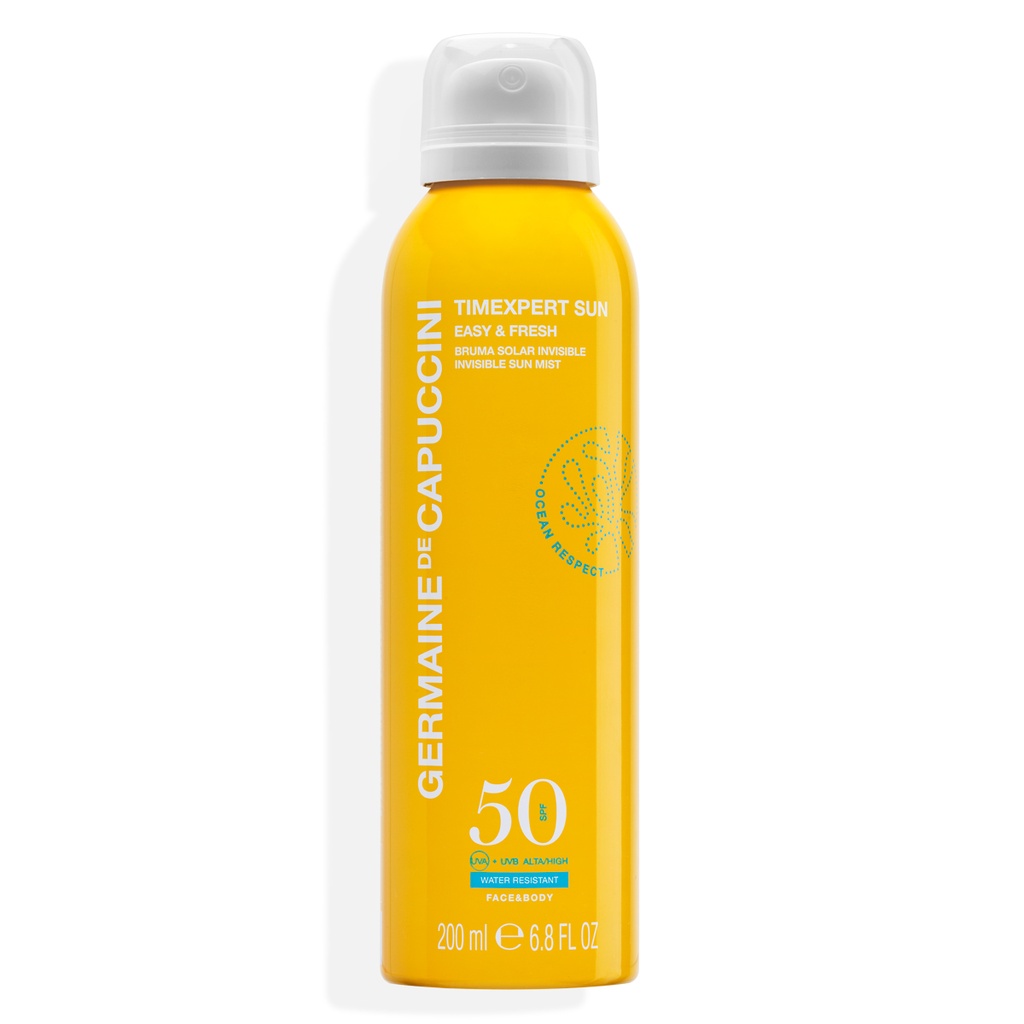 GERMAINE-TIMEXPERT SUN EASY & FRESH INVISIBLE SUN MIST SPF50 UVA+UVB ALTA/HIGH 200ml