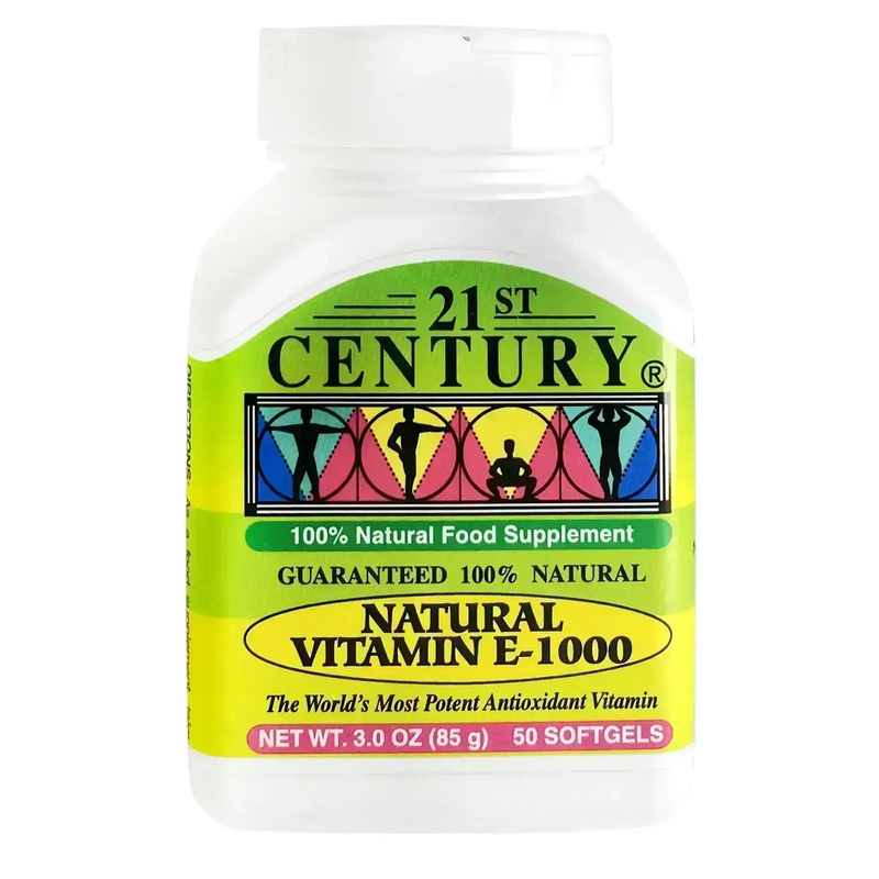 21C VITAMIN E-1000 MG 50 SOFTGELS