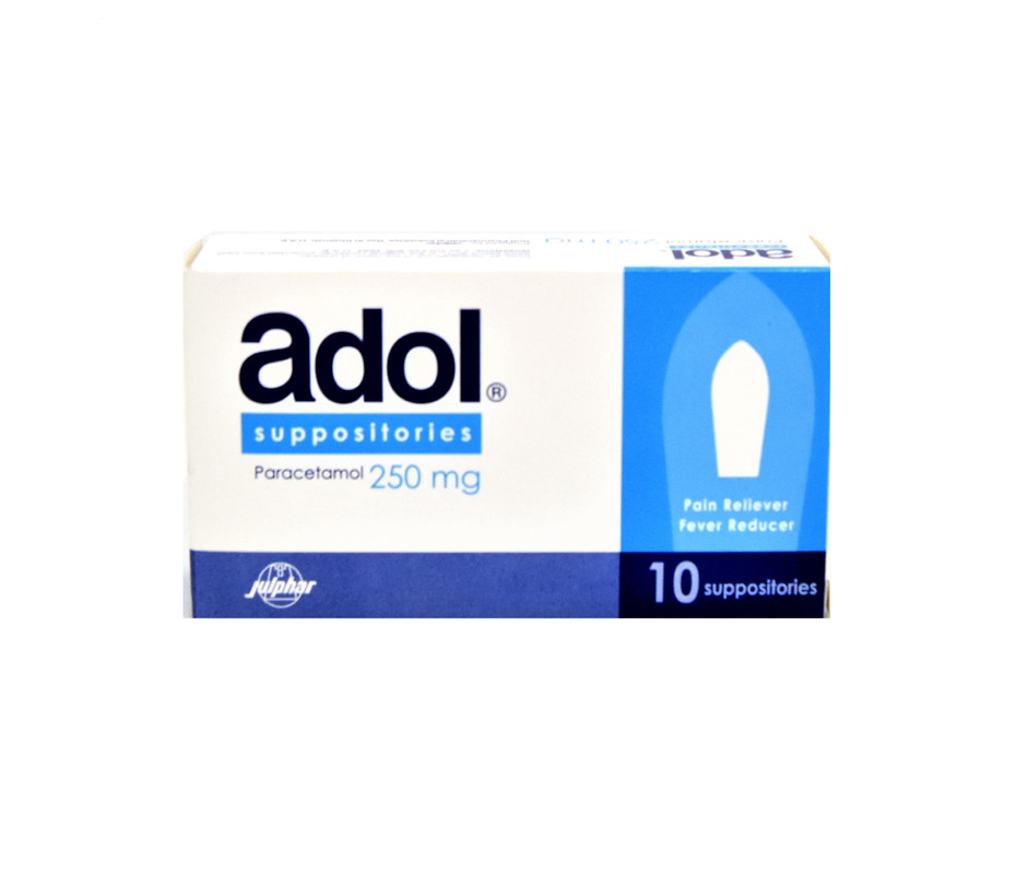[I137111] ADOL 250 MG 10 SUPPOSITORIES