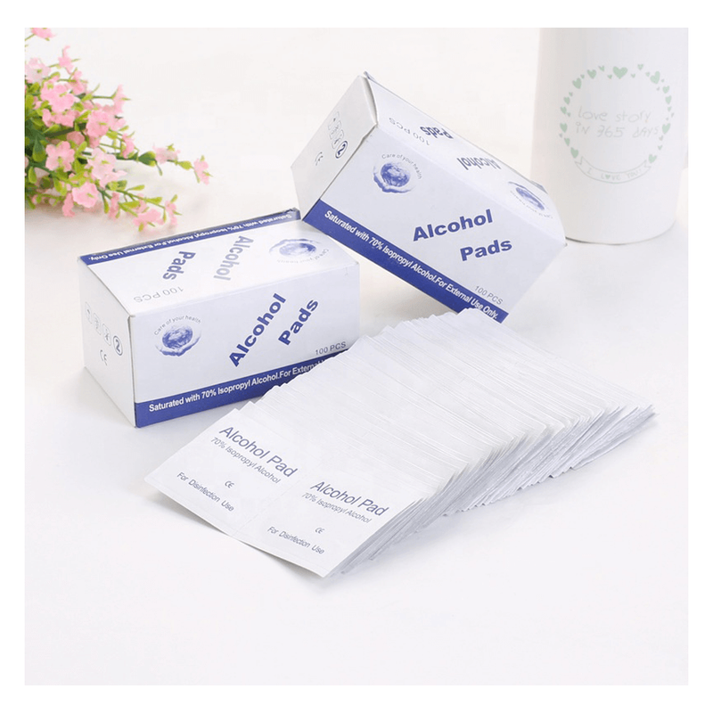 ALCOHOL PREP PAD-NONWOVEN 3CM X 6CM 100 PCS/ BOX