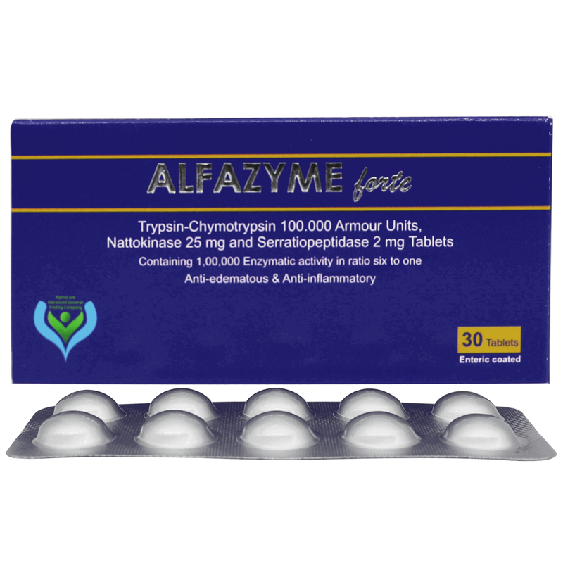 ALFAZYME FORTE 30 TABLETS