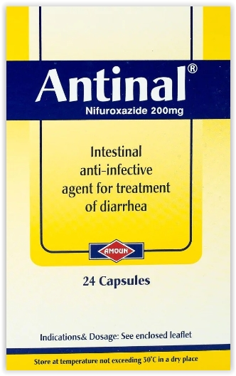 ANTINAL 200 MG 24 CAPSULES