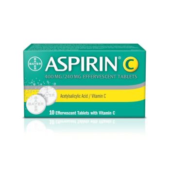ASPIRIN C EFFER 10 TABLETS
