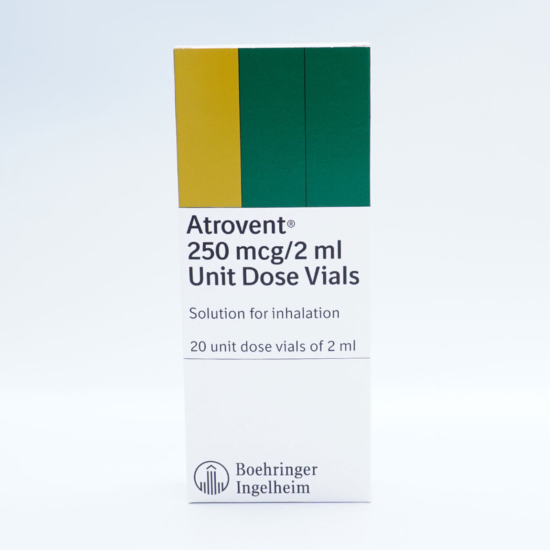 ATROVENT UDV 250 MCG/2 ML 20 VIALS