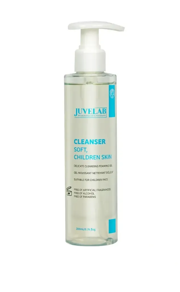 JUVELAB CLEANSER SOFT, CHILDREN SKIN 200 ML