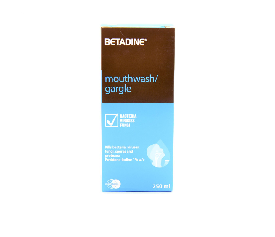 BETADINE MOUTH GARGLE 250 ML