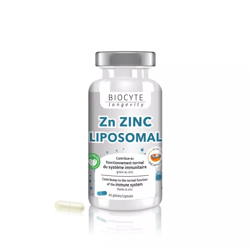 BIOCYTE ZN ZINC LIPOSOMAL 60 CAPSULES