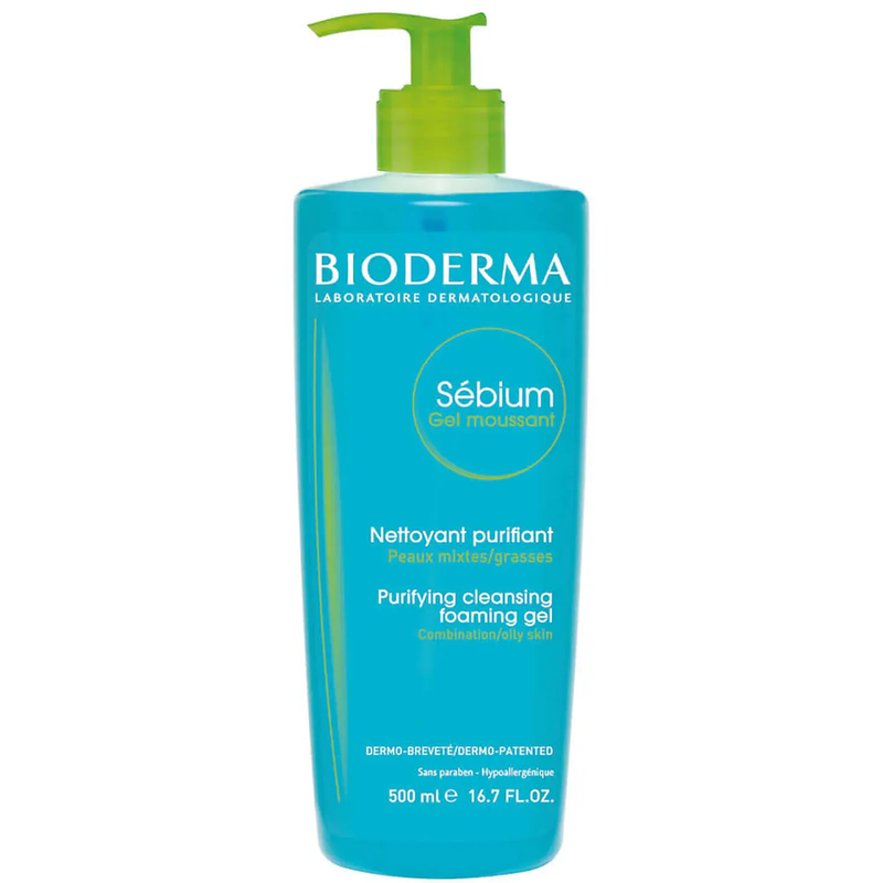 BIODERMA SEBIUM PURIFYING FOAMING GEL 500 ML