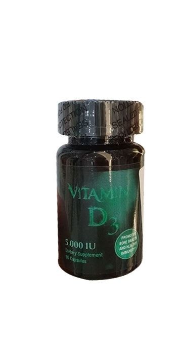 BRONSON VITAMIN D3 5,000 IU 90 CAPSULES