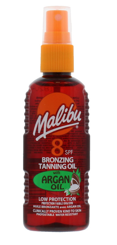 BRONZING TANNING OIL WITH ARGAN SPF8 200 ML EM 846