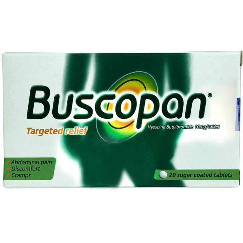 BUSCOPAN 10 MG 20 TABLETS