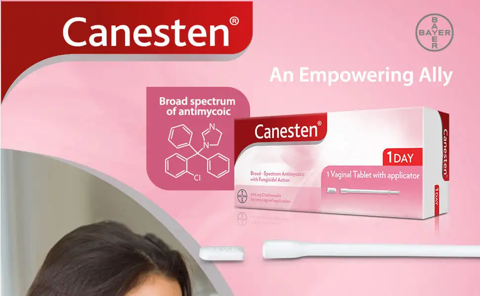 CANESTEN 0.5 MG 1 VAGINAL TABLET