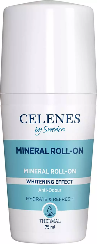 CELENES MINERAL ROLL-ON WHITENING 75 ML