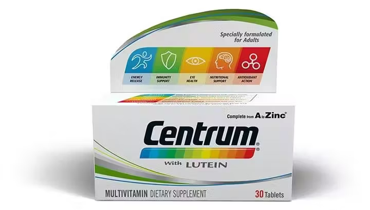 CENTRUM LUTEIN 30 TABLETS