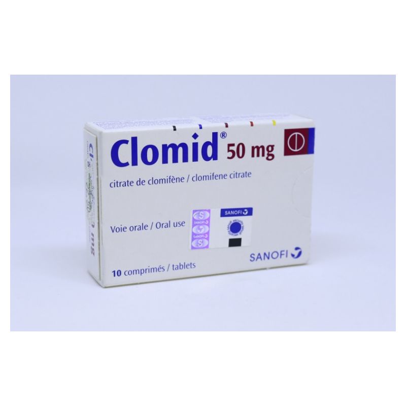 CLOMID 50 MG 10 TABLETS