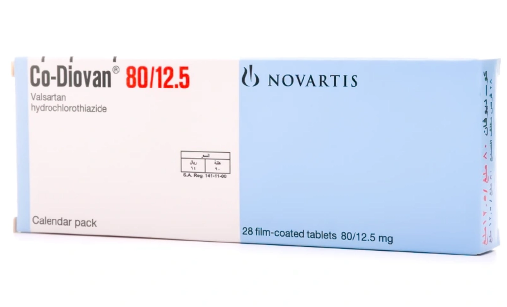 CO-DIOVAN 80/12.5 MG 28 TABLETS