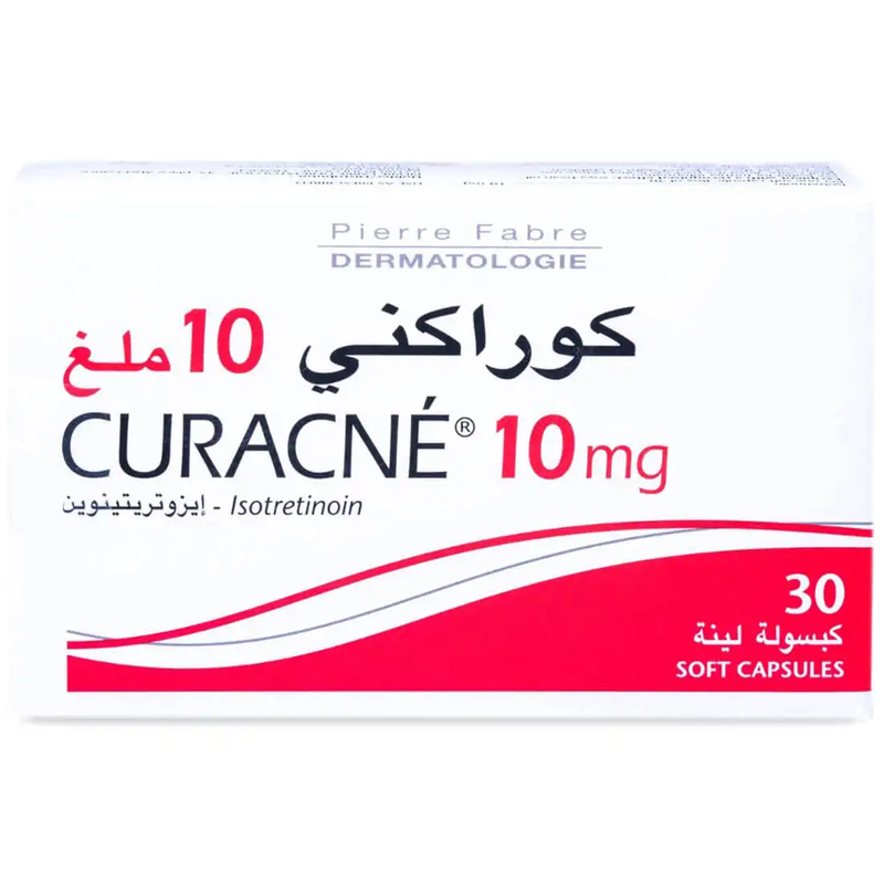 CURACNE 10 MG 30 CAPSULES