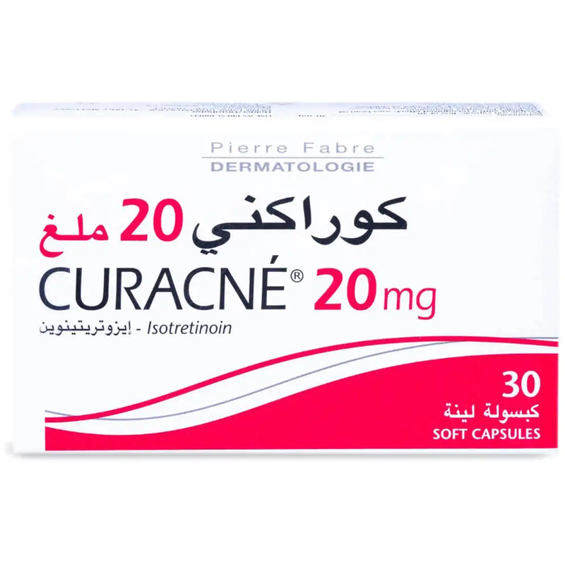 CURACNE 20 MG 30 CAPSULES