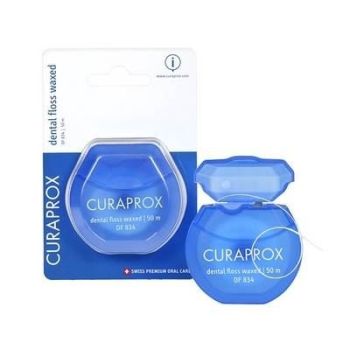 CURAPROX DENTAL FLOSS WAXED MINT 50M