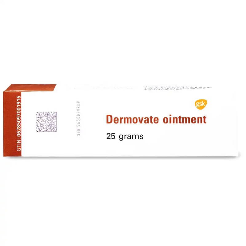 DERMOVATE OINTMENT 25 GRAMS