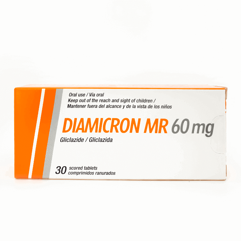 DIAMICRON MR 60 MG 30 TABLETS