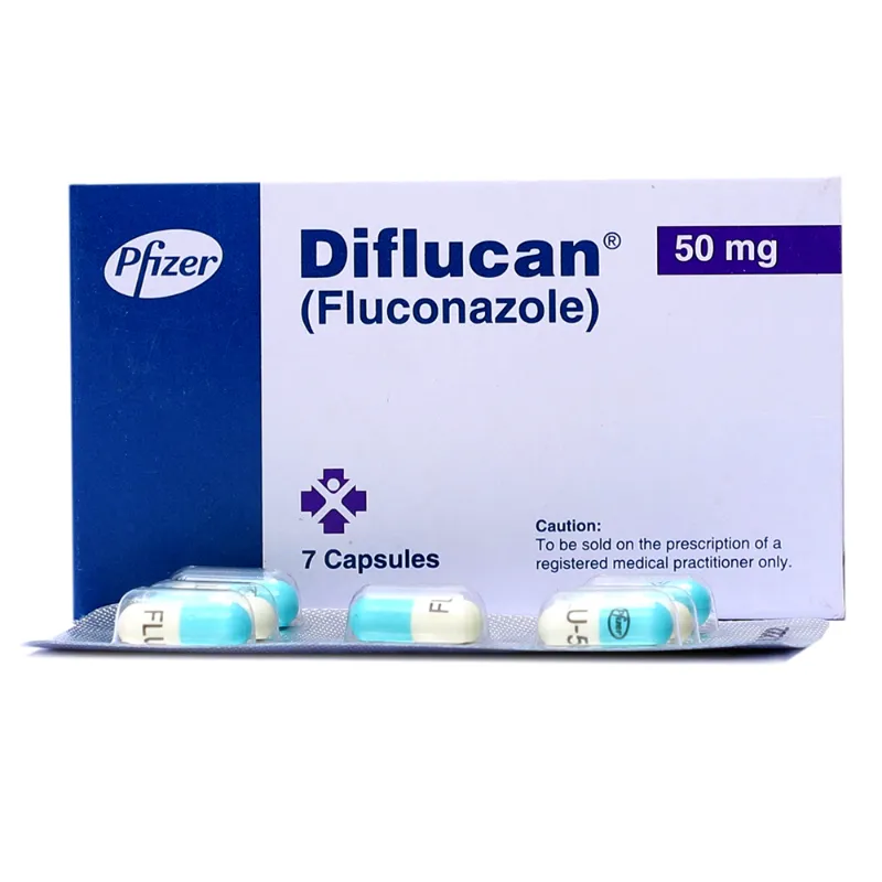 DIFLUCAN 50 MG 7 CAPSULES