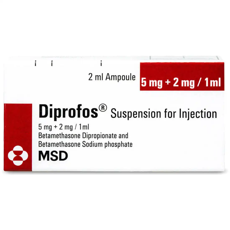 DIPROFOS INJ 2 ML 1 AMP