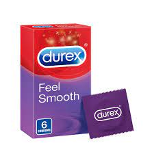 DUREX FEEL SMOOTH 6 CONDOMS