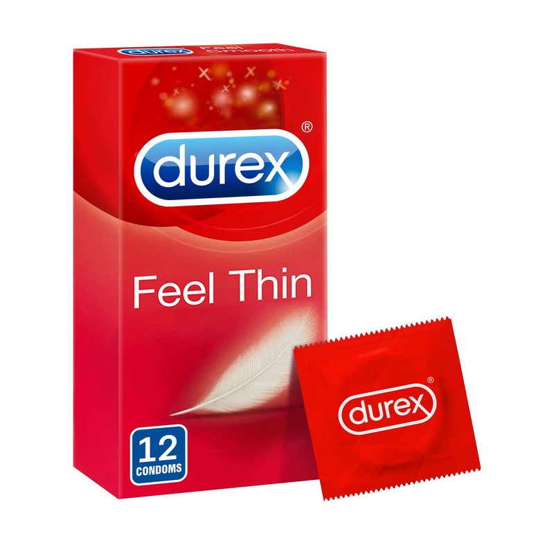 DUREX FEEL THIN 12 CONDOMS