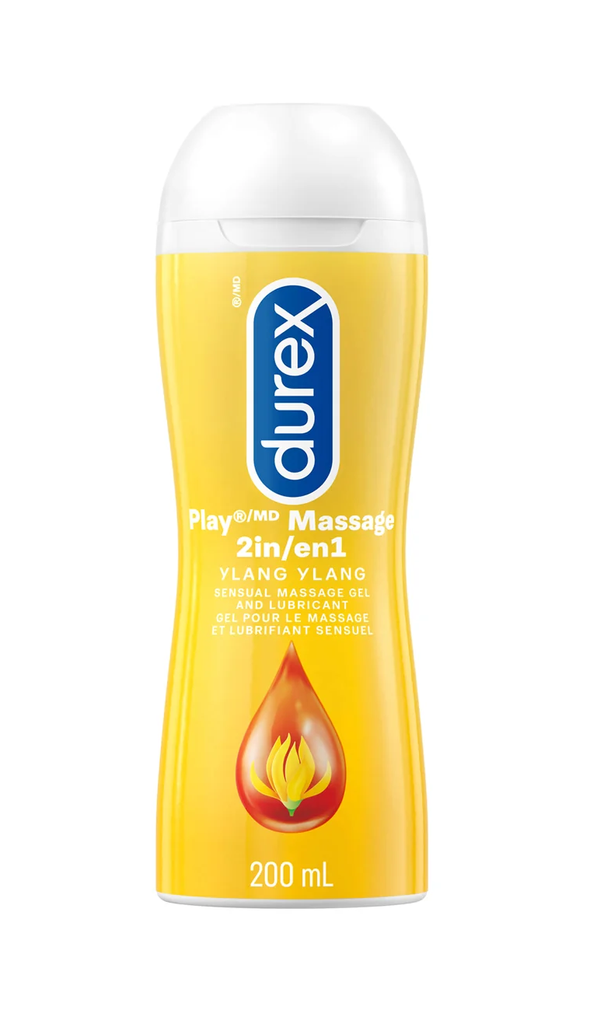 DUREX PLAY MASSAGE 2 IN 1 LUBE YLANG SENSUAL 200 ML