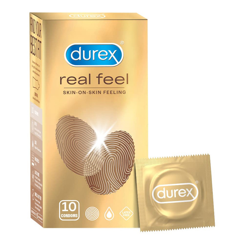DUREX REAL FEEL 10 CONDOMS