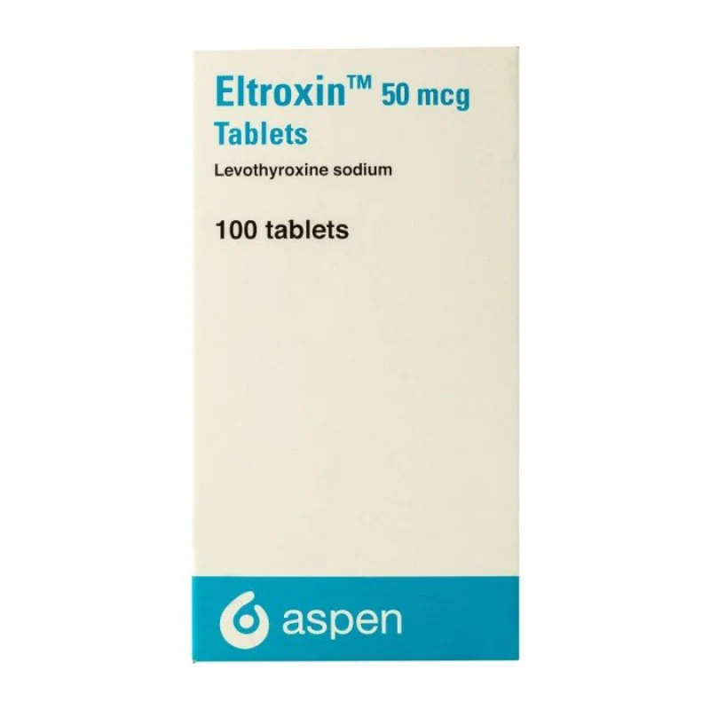 ELTROXIN 50 MCG 100 TABLETS