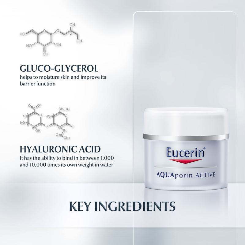 [I137524] EUCERIN AQUAPORIN ACTIVE NORMAL TO COMBINATION SKINCREAM 50ML