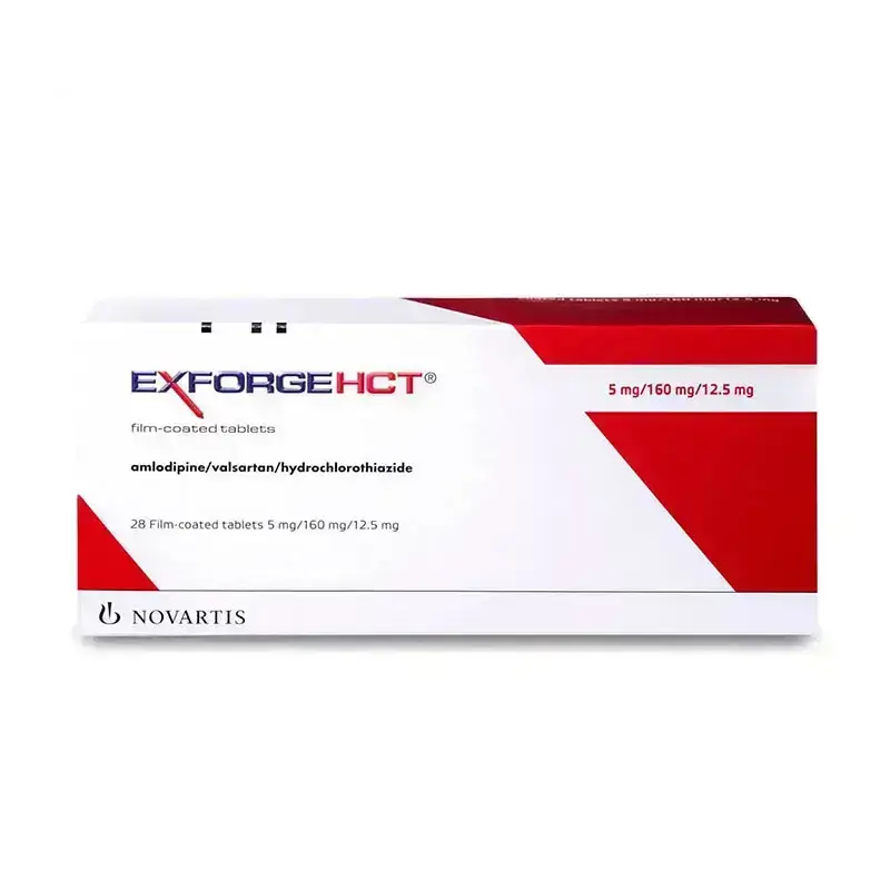 EXFORGE HCT 5MG/160MG/12.5MG 28 TABLETS