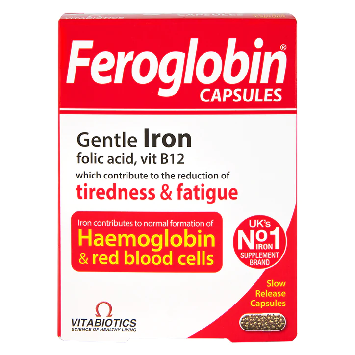 FEROGLOBIN 30 CAPSULES