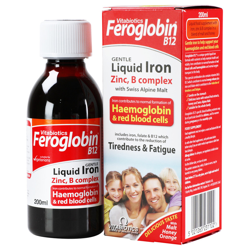 FEROGLOBIN SYRUP 200 ML