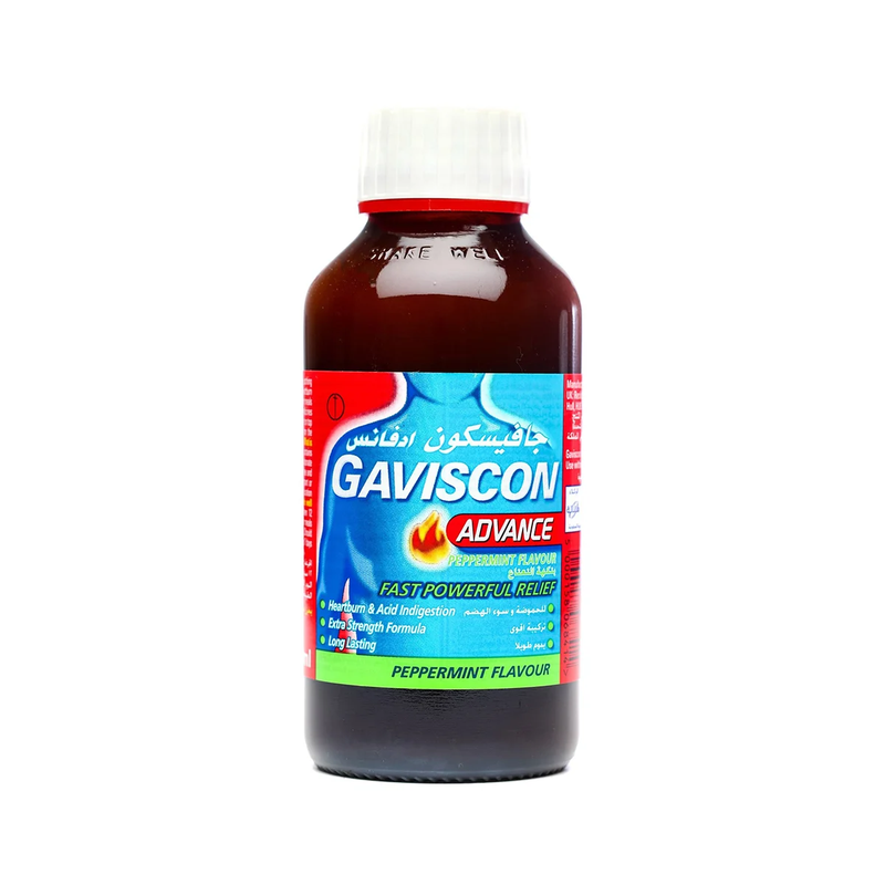 [I137636] GAVISCON ADVANCE PEPPERMINT 300 ML SUSPENSION