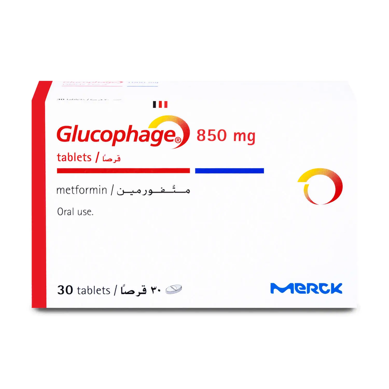 [I137650] GLUCOPHAGE 850 MG 30 TABLETS