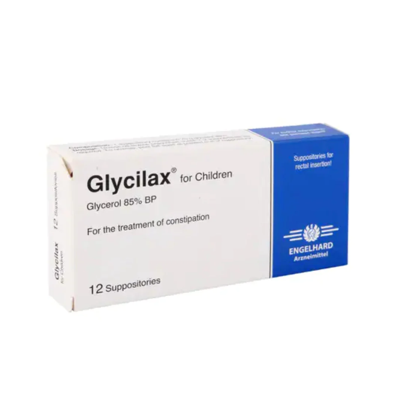 GLYCILAX CHILD 12 SUPP