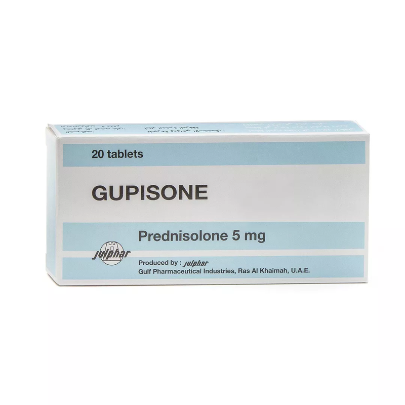 GUPISONE 5 MG 20 TABLETS