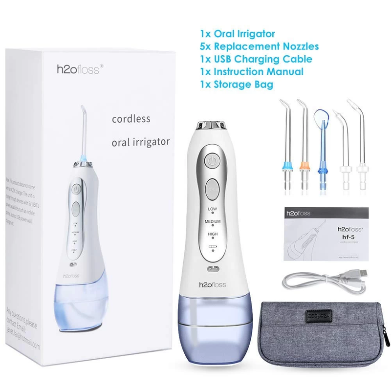 H2OFLOSS PORTABLE ORAL IRRIGATOR