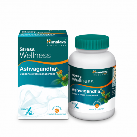 HIMALAYA ASHVAGANDHA 60 VEG CAPSULES