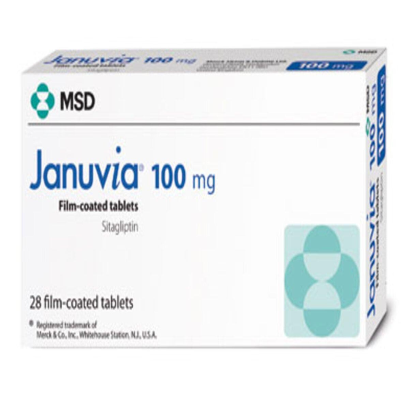 JANUVIA 100 MG 28 TABLETS