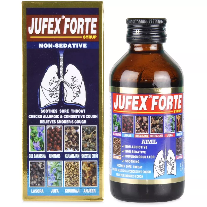 JUFEX FORTE COUGH SYRUP 100 ML