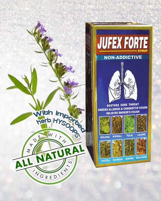 JUFEX FORTE COUGH SYRUP 100 ML