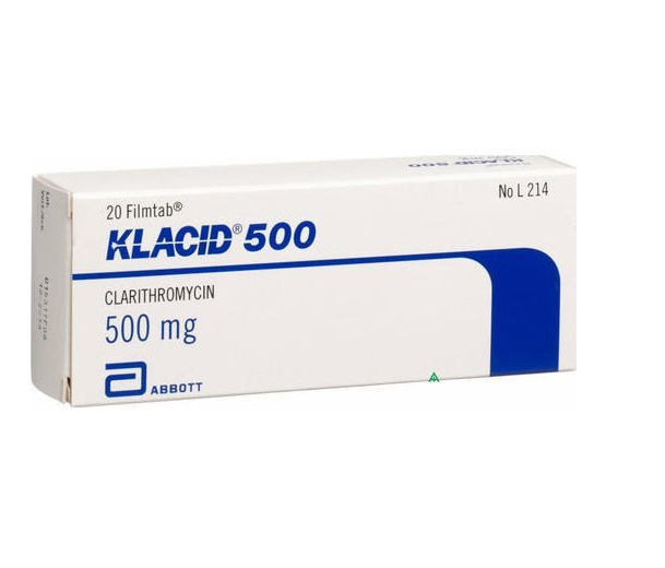 [I137772] KLACID 500 MG 20 TABLETS