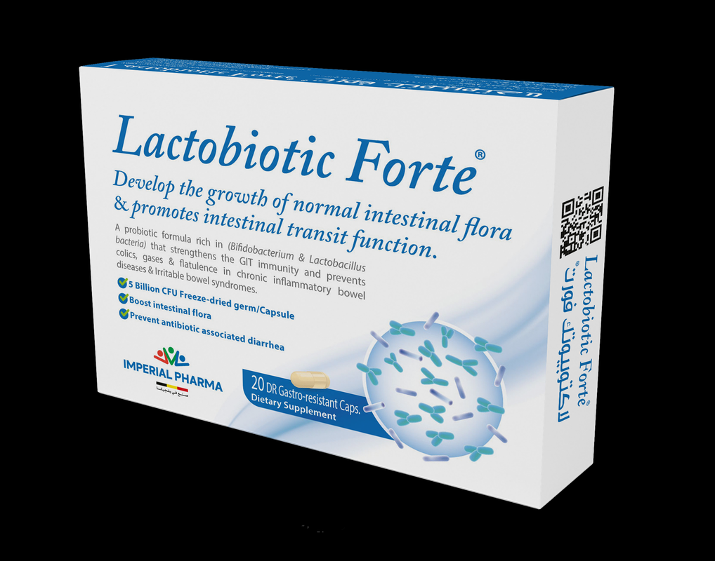 LACTOBIOTIC FORTE 20 CAPSULES