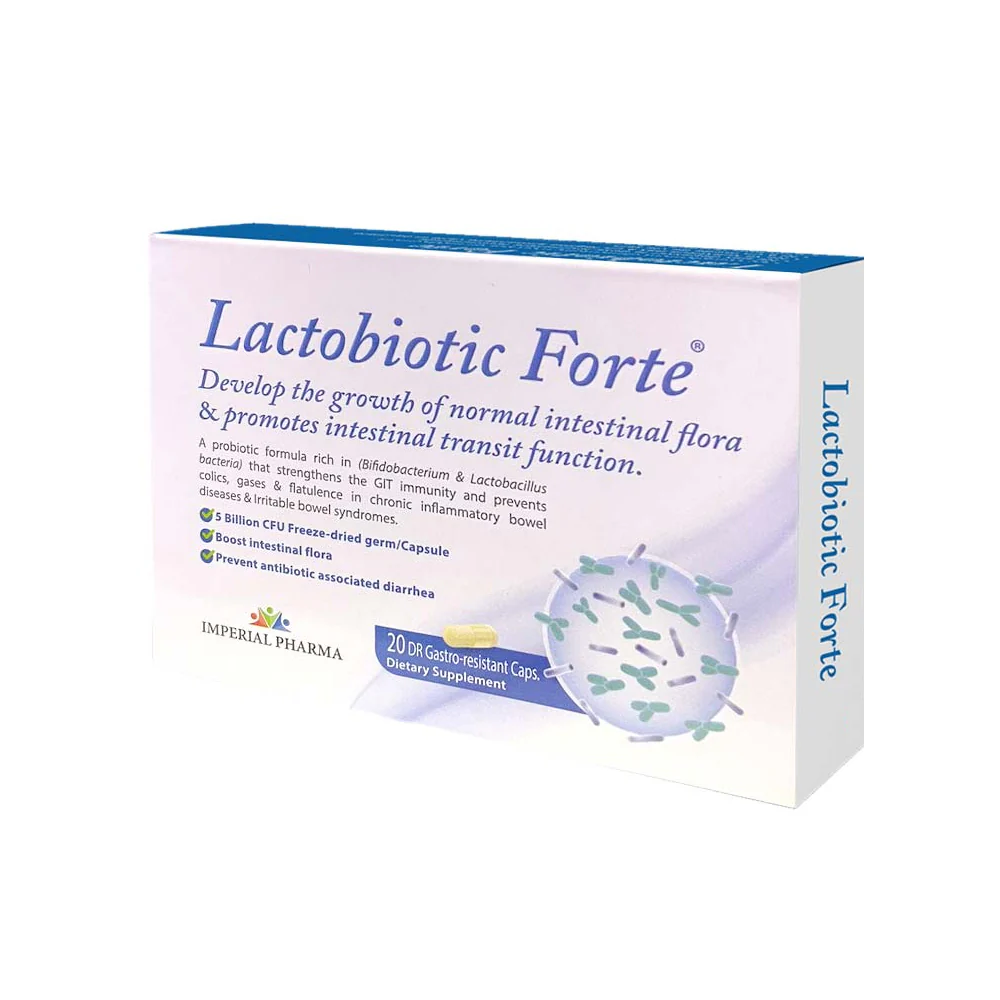 [I137795] LACTOBIOTIC FORTE 20 CAPSULES