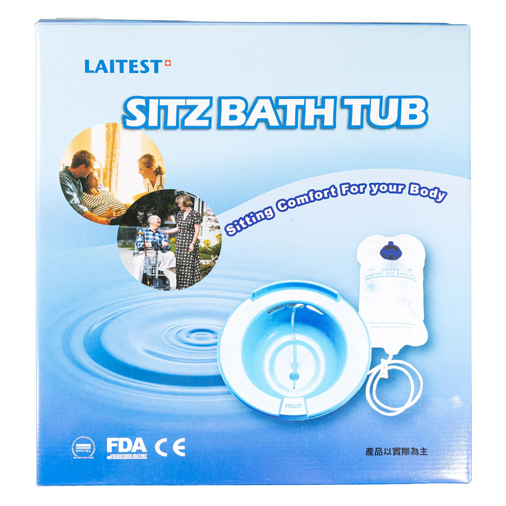 LAITEST SITZ BATH TUB BLUE